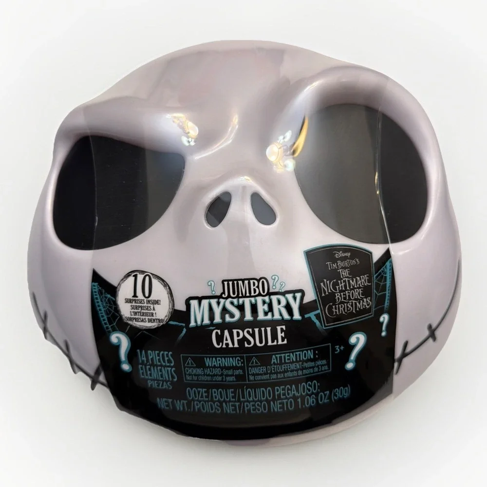 Nightmare Before Christmas Jack Skellington Jumbo Mystery Capsule SEALED‎